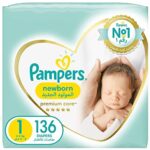 Pampers Diapers, Size 1, 2-5 kg