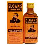 Sloans Liniments to kills pain