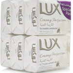 Lux Creamy Perfection White Flower Soap Bar – 6 x 170 gm