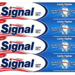 Signal Cavity Fighter Toothpaste, 4 x 120 ml